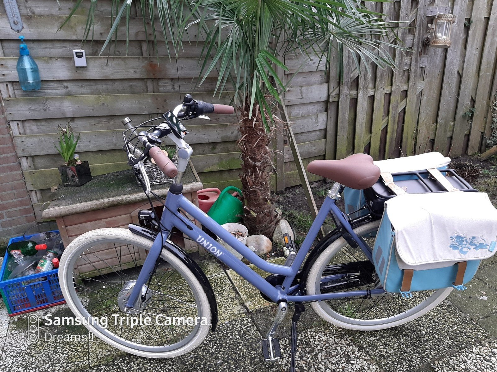 Union fast E-bike - Comfortabel en stijlvol zonder fietstas, 51 tot 55 cm, Ophalen, Gebruikt, 30 tot 50 km per accu