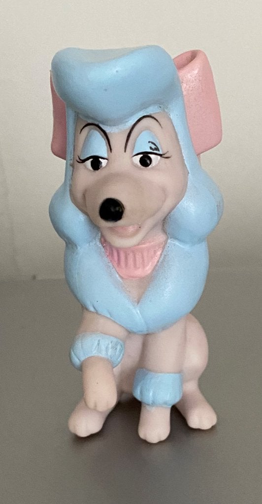 Georgette Disney Oliver and Company Vintage 1988 9cm, Verzamelen, Ophalen of Verzenden, Overige figuren, Zo goed als nieuw, Beeldje of Figuurtje