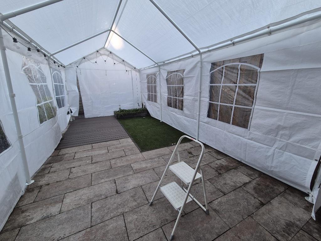 Paviljoen 6 x 3 meter, Ophalen, Gebruikt, Minder dan 4 meter, 2 meter of meer