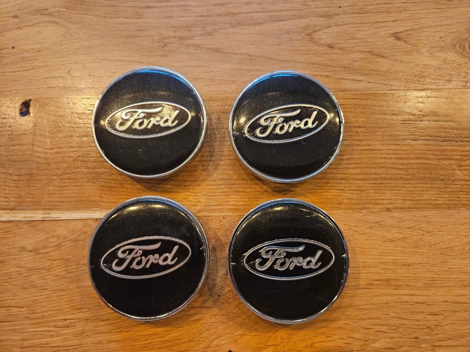 Set van 4 Ford naafdoppen / wieldoppen 60mm, Ophalen of Verzenden, Nieuw
