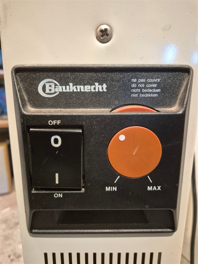 Bauknecht Elektrische Olieradiator, Ophalen, 30 tot 80 cm, Radiator, Minder dan 60 cm
