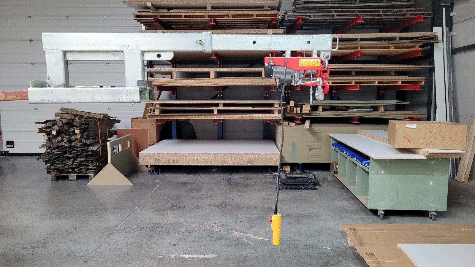 Lotus ET-600D Elektrische Takel met Kraanarm, Ophalen, Nieuw, Elektrisch