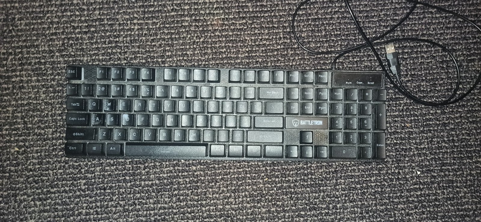 game set action, Ophalen, Battletron, Gebruikt, Gaming toetsenbord