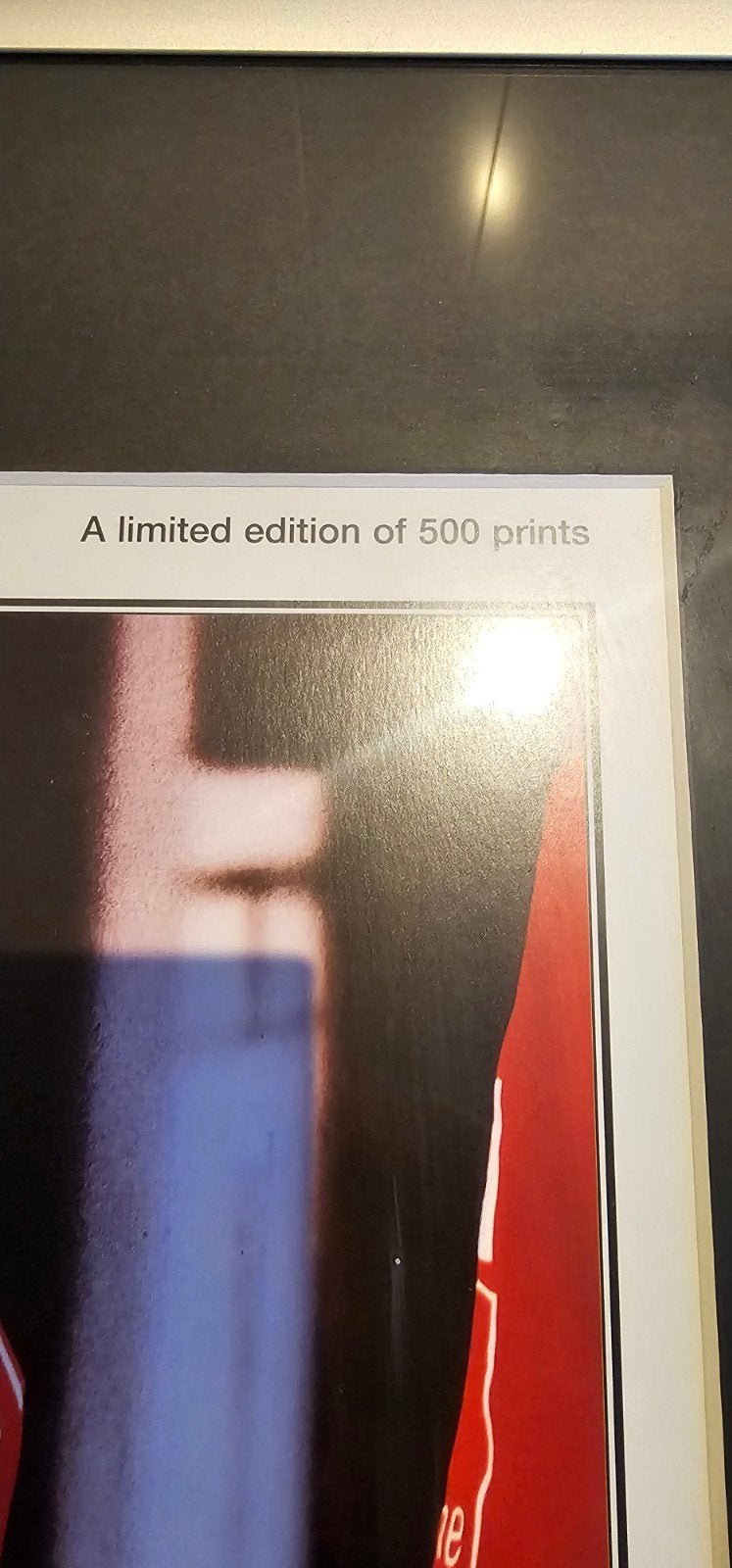 Titel: Ingelijste Formule 1 Ferrari kunstprint – G.W. Lubach, Ophalen, Overige onderwerpen