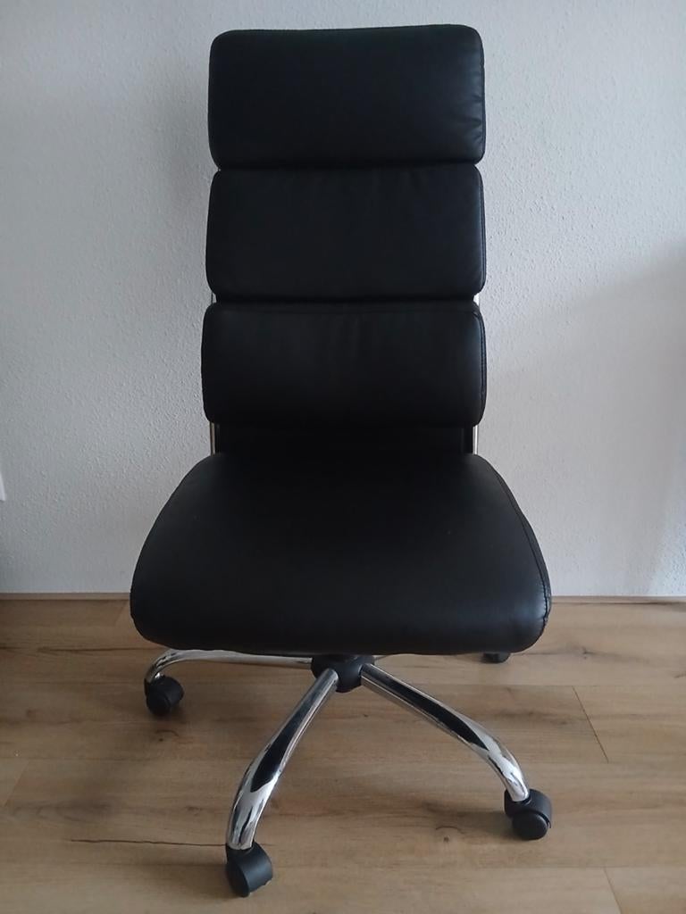 Bureaustoel, Ophalen, Gebruikt, Zwart, Bureaustoel