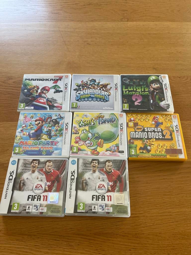 Nintendo 3DS/DS games collectie (7 stuks), Ophalen of Verzenden, Gebruikt, Overige genres