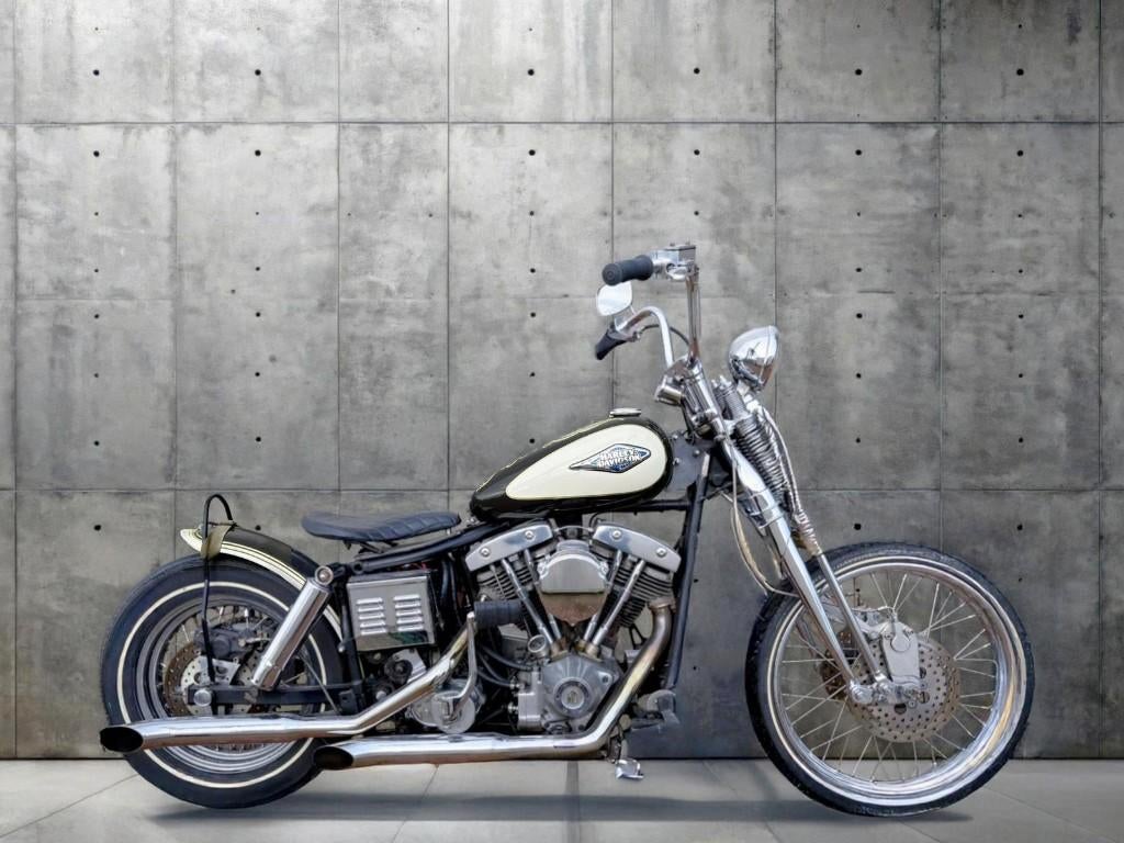 Harley Davidson FXS 1979 shovelhead Chopper belastingvrij, Motoren, Motoren | Harley-Davidson, 2 cilinders, Chopper, Gebruikt