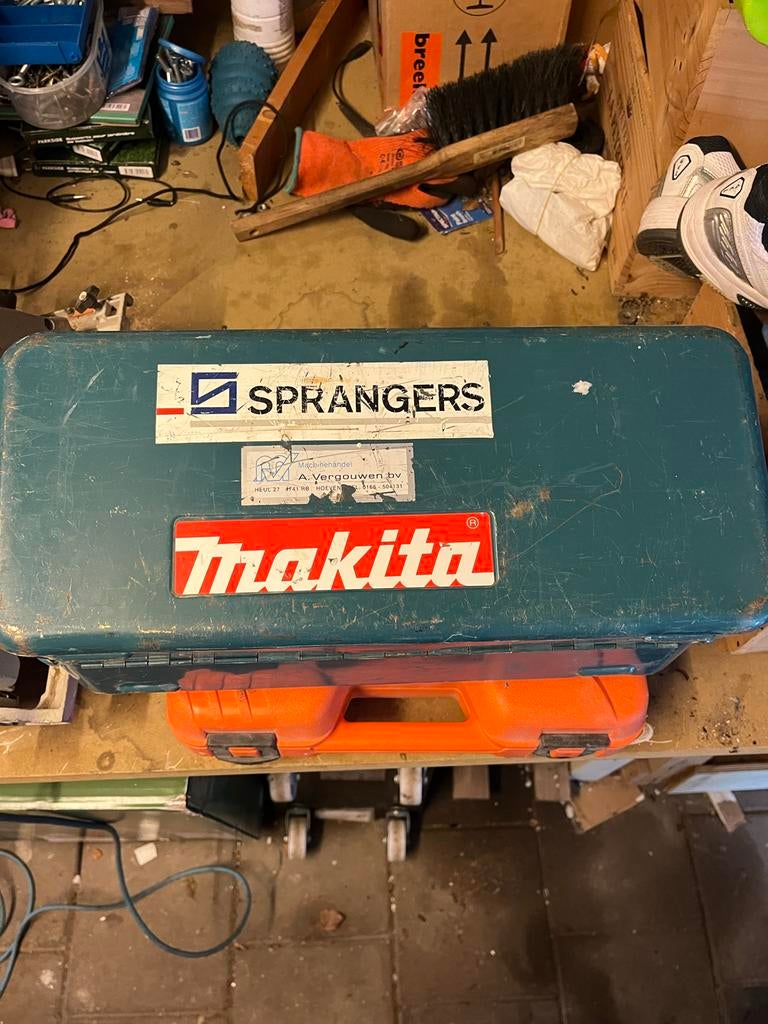 Makita Power Planer 110B, Ophalen of Verzenden, Gebruikt