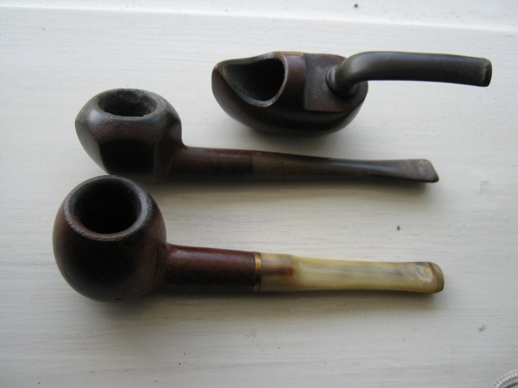 Collectie van 3 Pijpen., Verzamelen, Verzenden, Sigarenbandjes