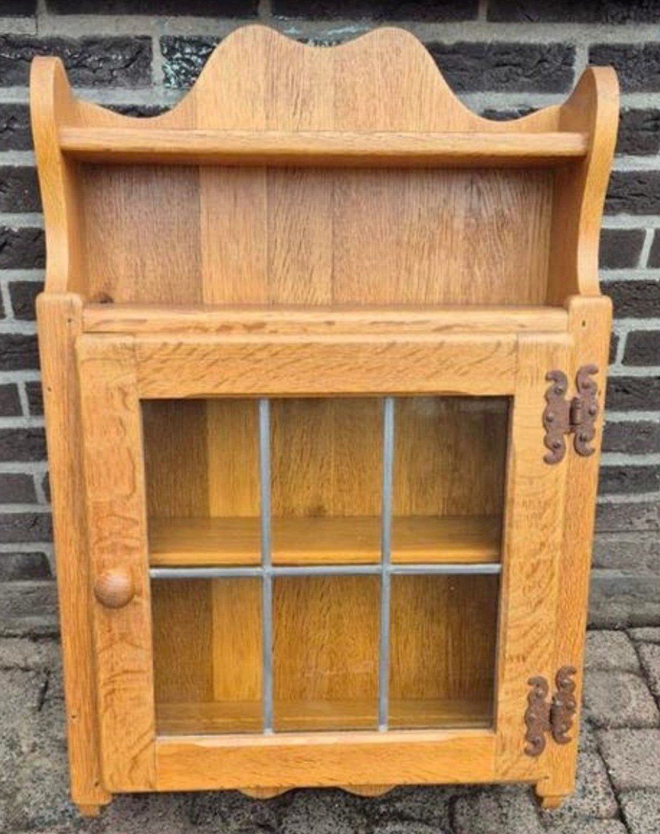 Kastje glas in lood, Ophalen, 50 tot 100 cm, Minder dan 100 cm, 25 tot 50 cm