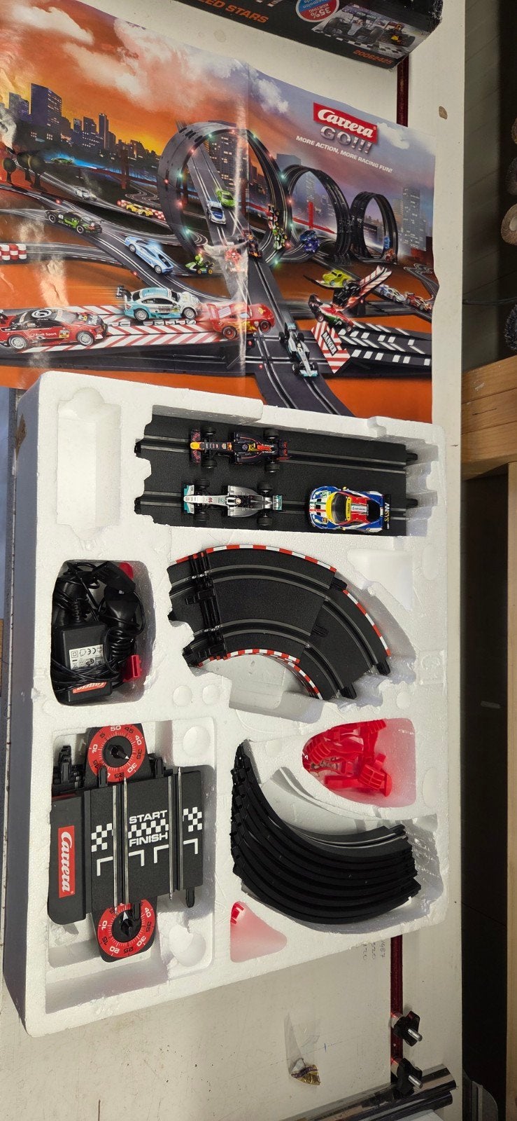Carrera GO Racebaan, Ophalen, Carrera, Met looping, Elektrisch