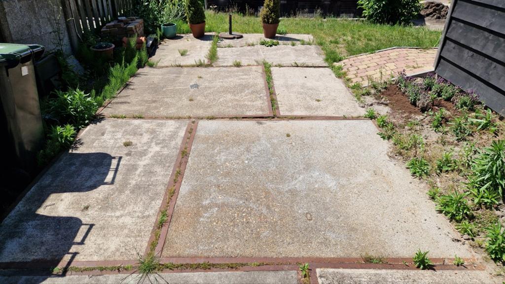 Stelconplaten, Tuin en Terras, Ophalen, Gebruikt, Overige typen, 10 m² of meer