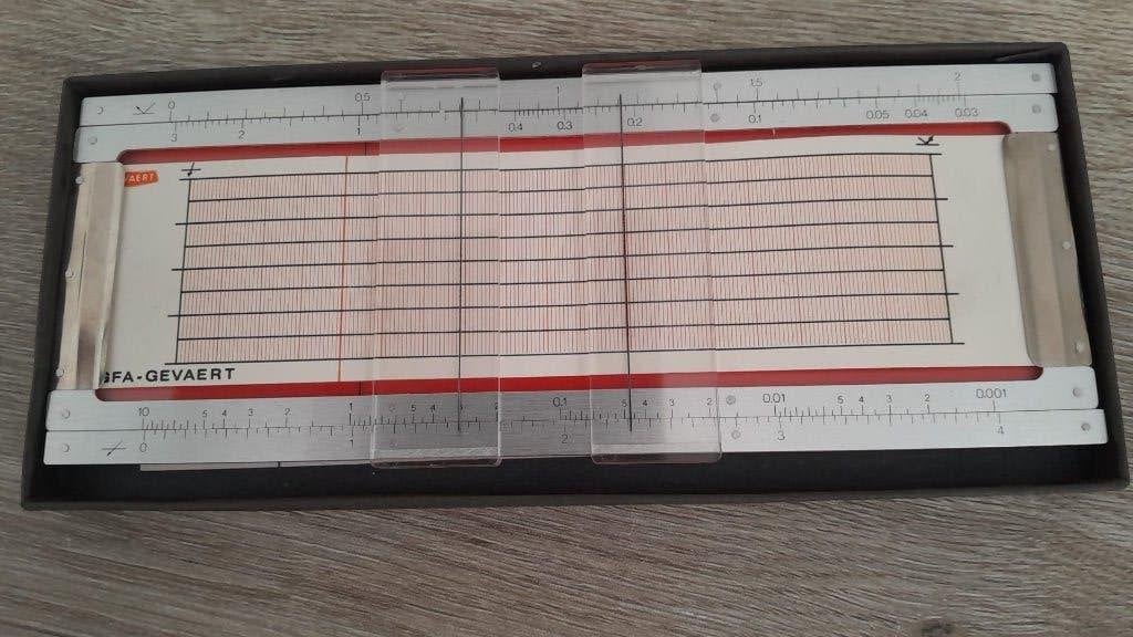 Agfa-Gevaert Repro-rekenliniaal, Ophalen of Verzenden, Agfa