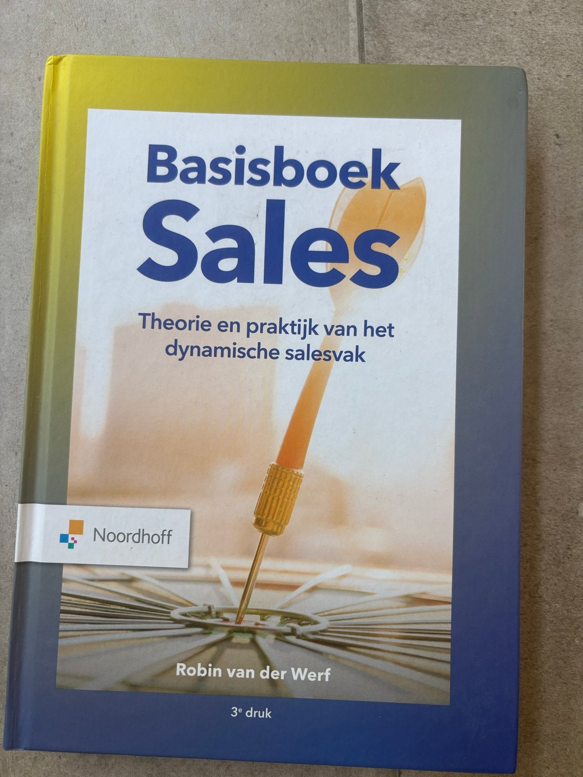 Basisboek Sales, Ophalen of Verzenden, Gamma, Zo goed als nieuw, MBO