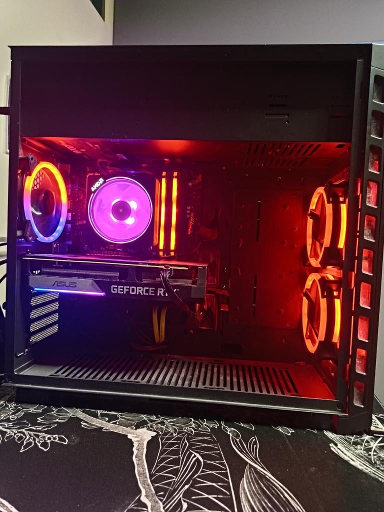 RTX 3060TI OC, AMD Ryzen 5 5600X, 32GB ddr4, Gaming PC., Gebruikt, 32 GB, Onbekend, AMD Ryzen 5 5600X