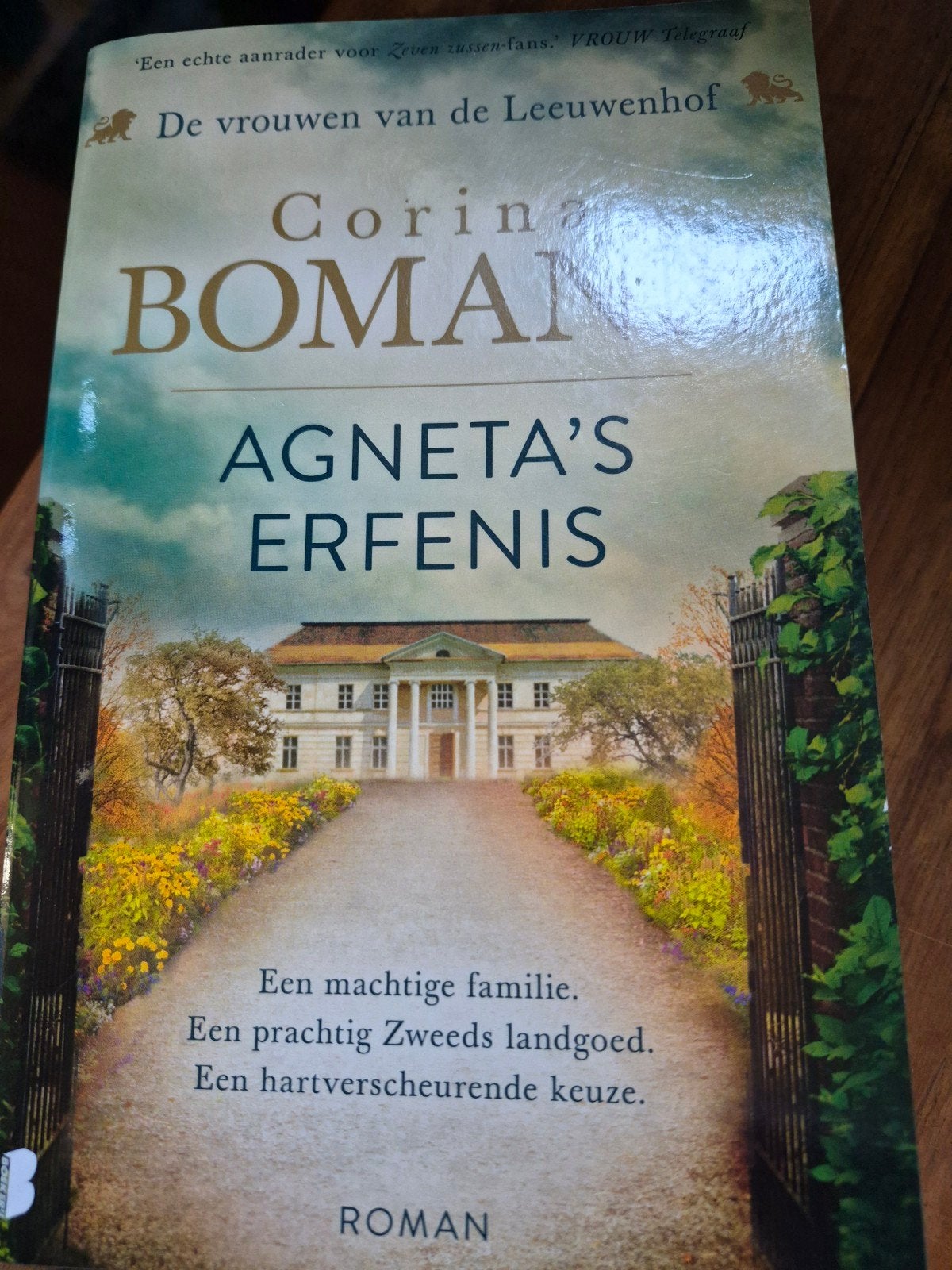 Agneta's Erfenis - Corina Boman (De Leeuwenhof trilogie), Boeken, Ophalen of Verzenden, Zo goed als nieuw, Corina Boman, Nederland