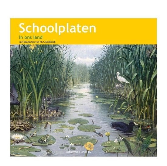 Schoolplaten - In ons land - M.A. Koekkoek, Boeken, Ophalen of Verzenden, Zo goed als nieuw, M.A. Koekkoek