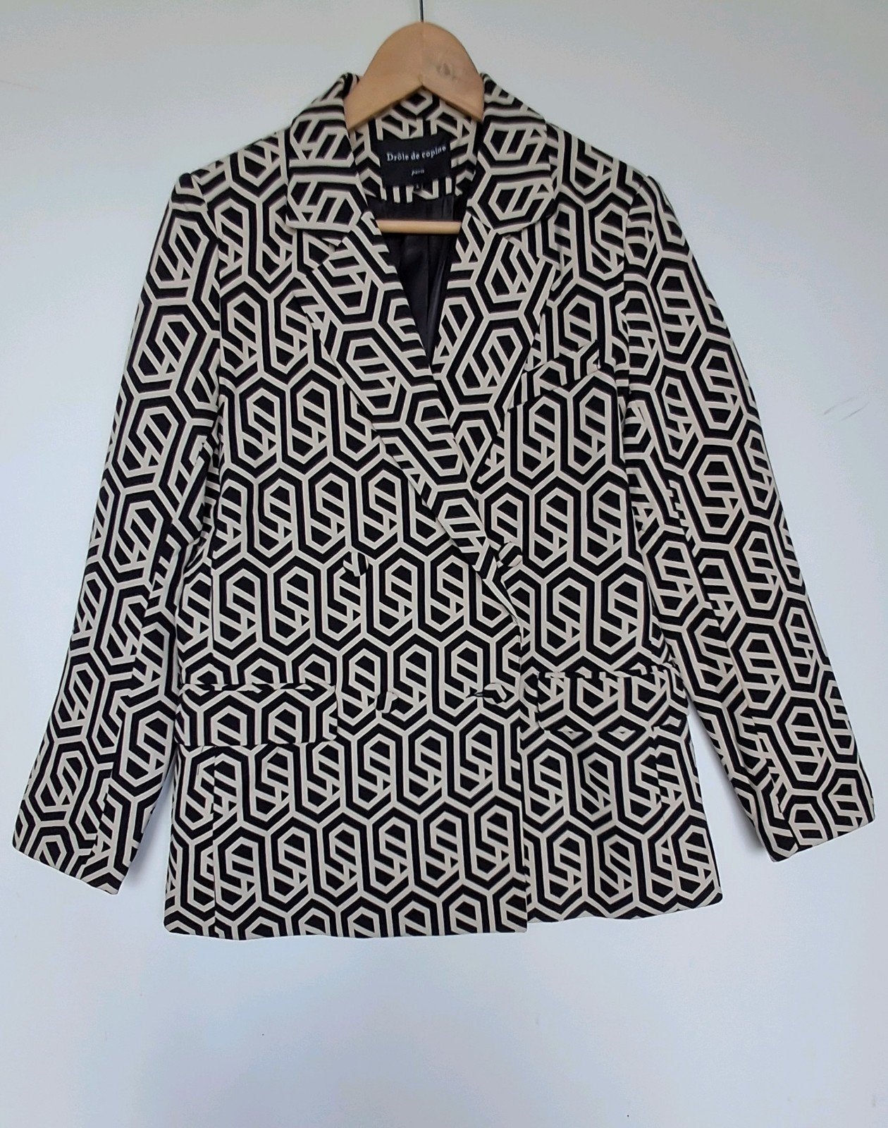 Drole de copine blazer maat L dames, Zwart, Maat 42/44 (L), Ophalen of Verzenden, Jasje