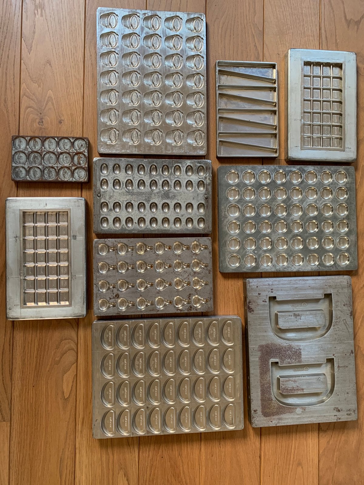 10 droste vormen, Ophalen
