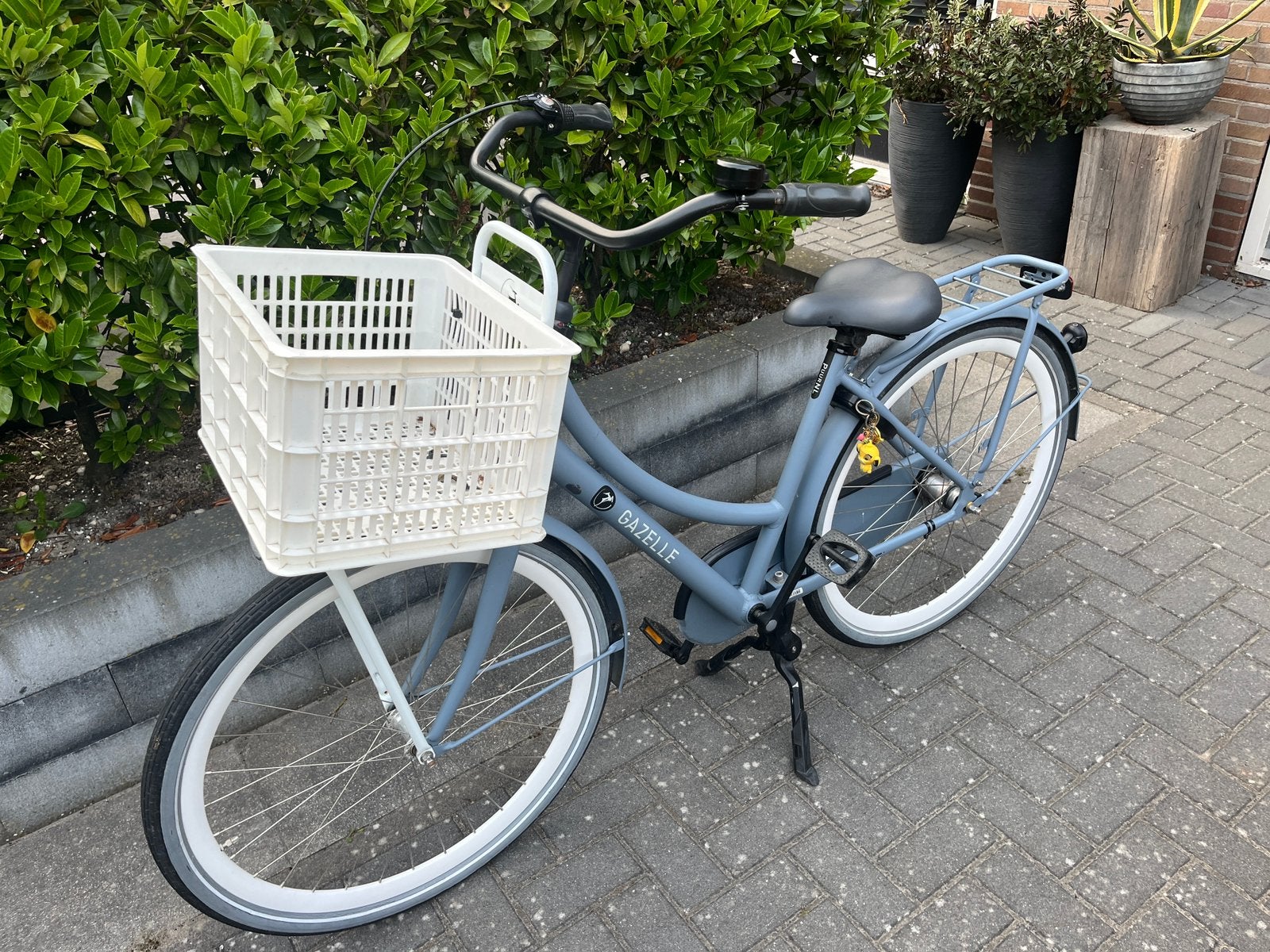 Gazelle puur NL 49 inch, Fietsen en Brommers, Fietsen | Dames | Damesfietsen, Ophalen, Terugtraprem, 47 tot 50 cm, Versnellingen