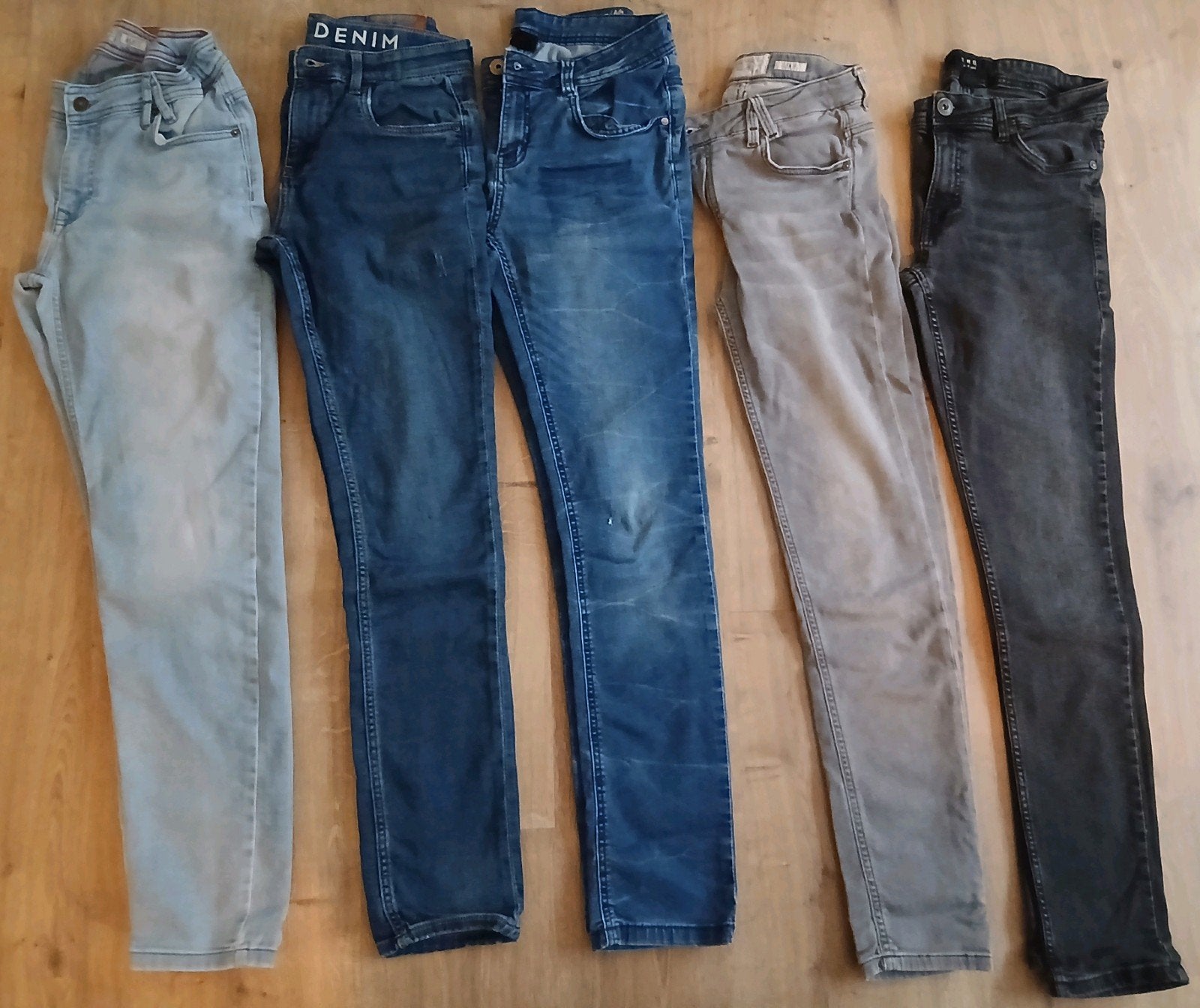 5x jeans 170 jongen lange broek, Ophalen of Verzenden, Jongen, Broek