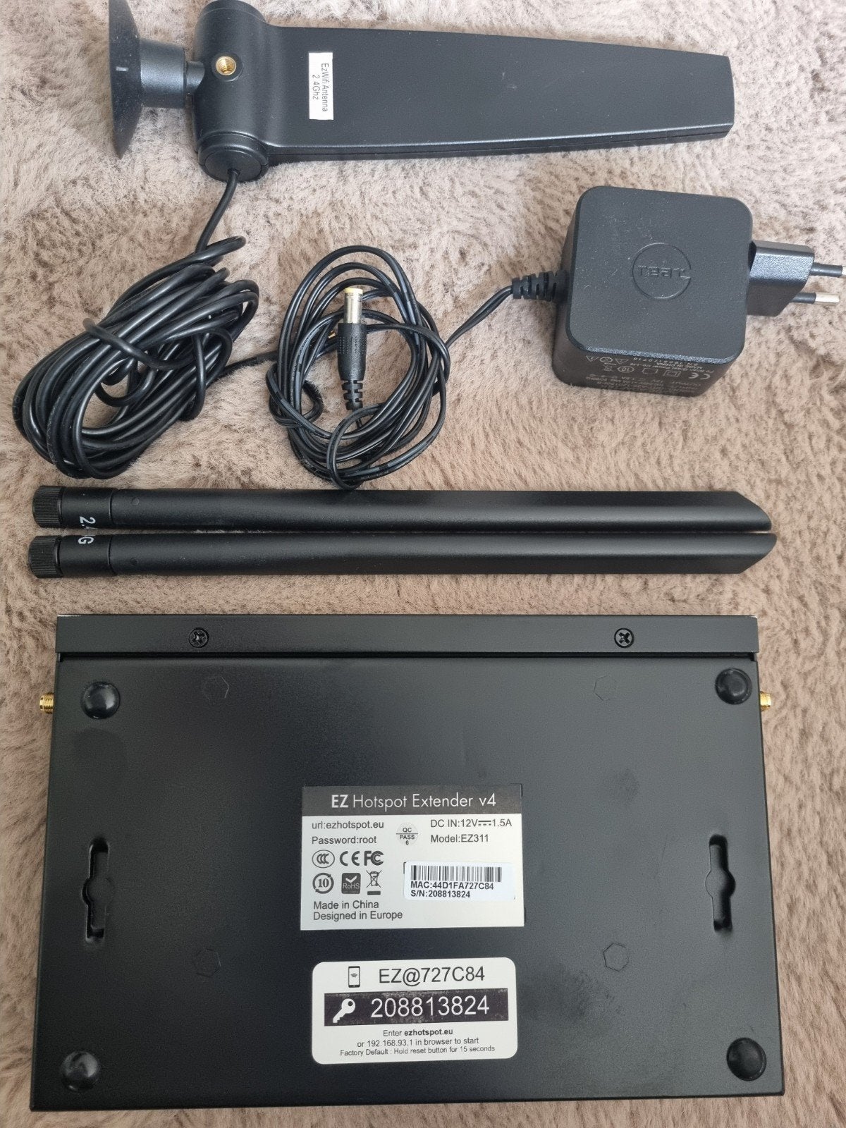 Ez v4 WiFi hotspot - EZ311 Extender, Computers en Software, Routers en Modems, Gebruikt, Router, Ophalen of Verzenden