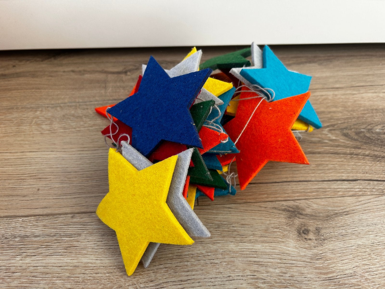 Vilten vlaggenlijn sterren slinger jongenskamer kinderkamer, Ophalen of Verzenden, Zo goed als nieuw