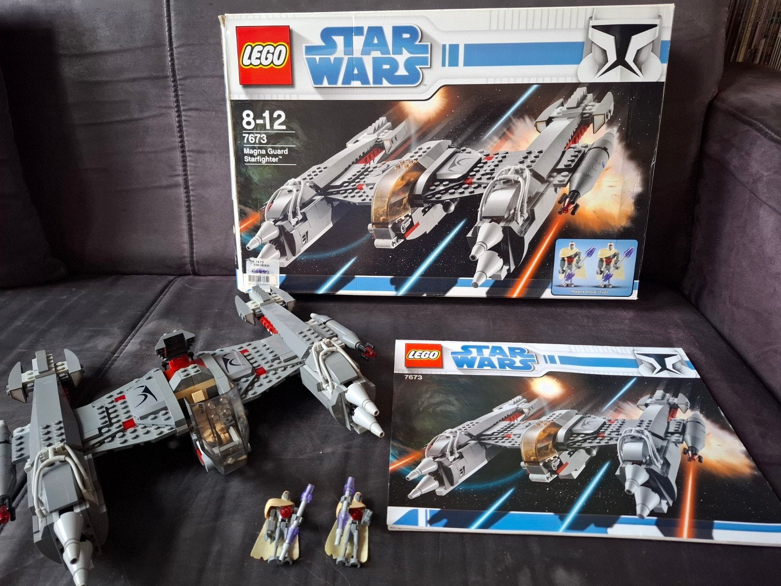 Lego Star Wars 7673 Magna Guard Starfighter with box, Kinderen en Baby's, Speelgoed | Duplo en Lego, Star Wars, Lego, Ophalen of Verzenden