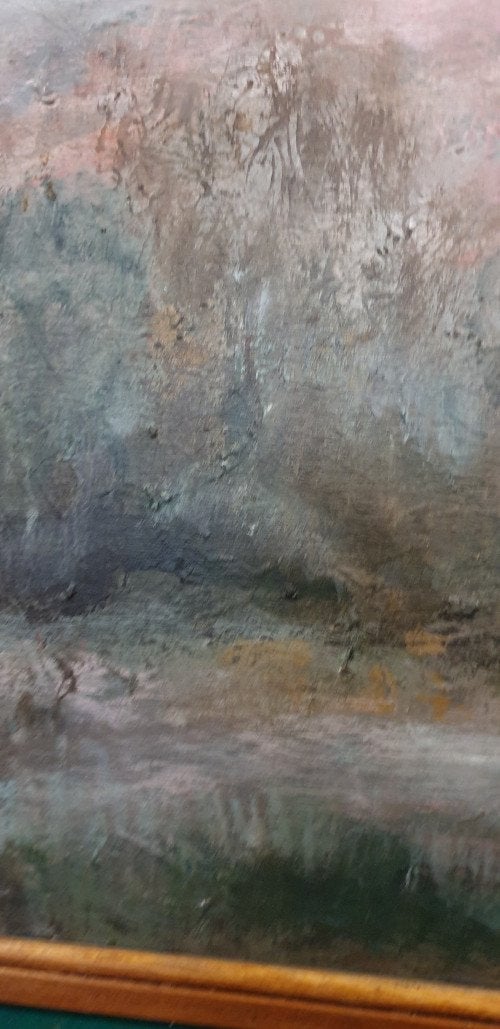 schilderij abstract, Ophalen of Verzenden, 'T Olde Gre-j, Info@toldegrej.nl, Endepoelstraat 20f Didam