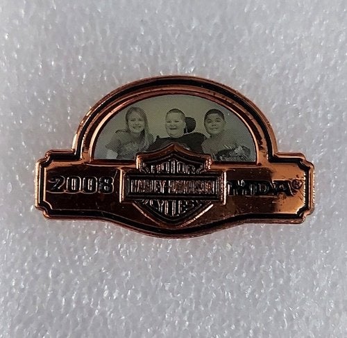 Harley pin (25), Verzamelen, Speldjes, Pins en Buttons, Ophalen of Verzenden, Zo goed als nieuw, Transport, Speldje of Pin