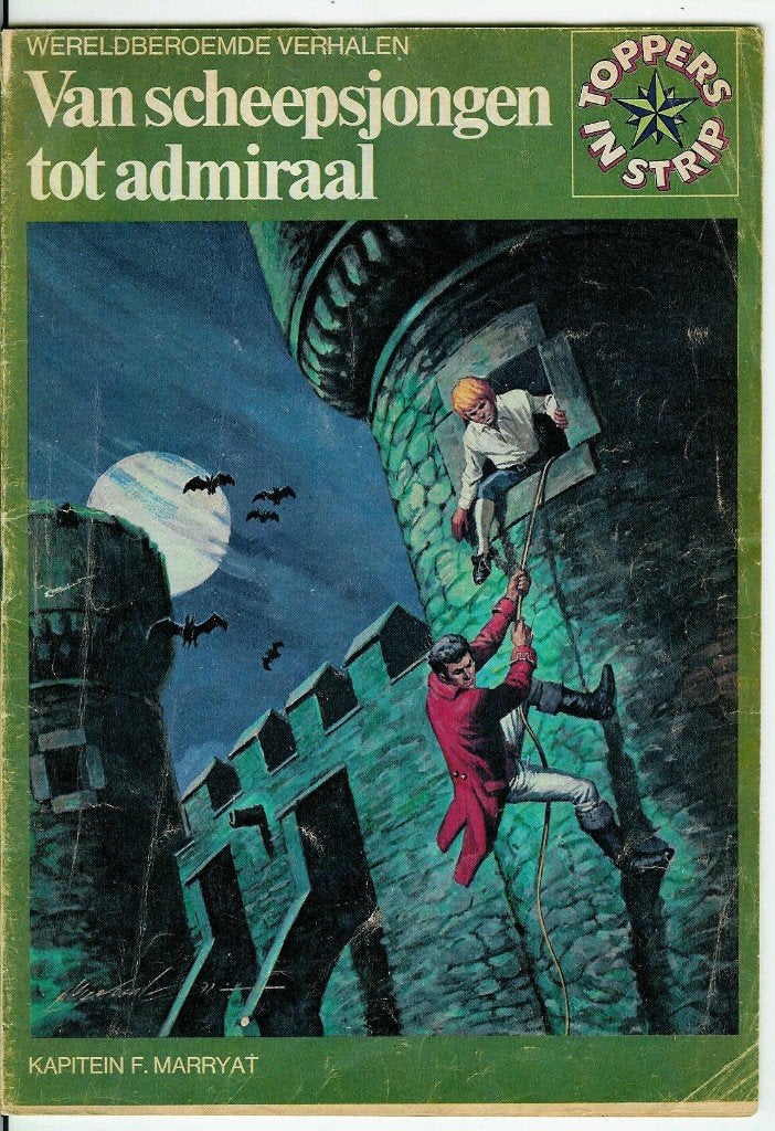 Toppers in strip - Van scheepsjongen tot admiraal, Boeken, Eén comic, Ophalen, Gelezen, Europa