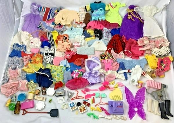Steffi Love Barbie Kleding Schoenen Accessoires Vintage set, Verzamelen, Poppen, Coolsingel 104, 3011 AG Rotterdam, Netherlands