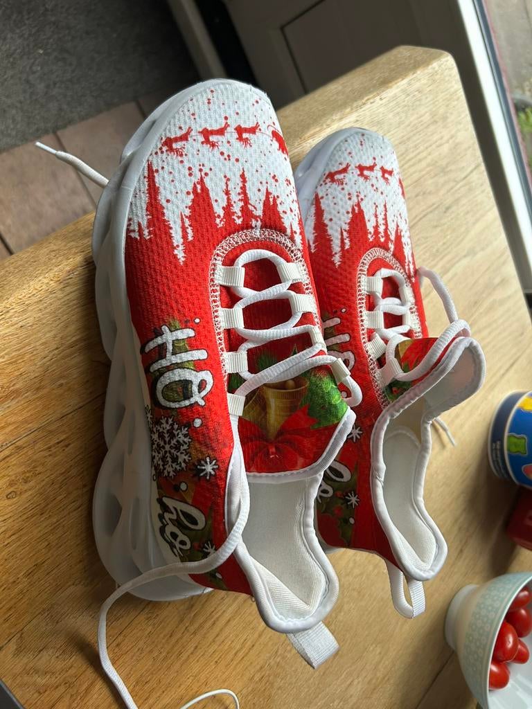 Coole kerstman schoenen, Ophalen, Zo goed als nieuw, Kostuum, Kerst of Sinterklaas