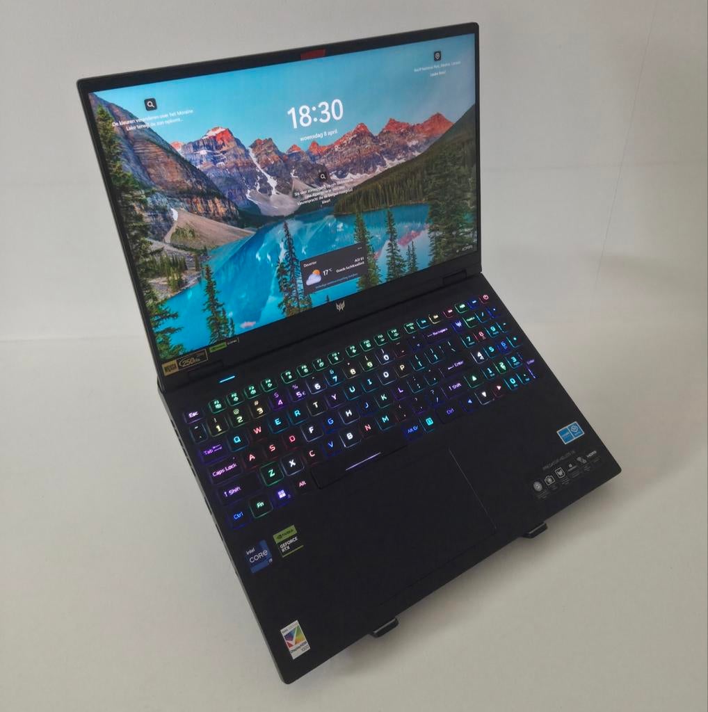 Predator Helios 16 PH16-71-97RS |i9HX 5.4GHz|RTX 4080|2TBSSD, Computers en Software, Windows Laptops, Ophalen, Met videokaart