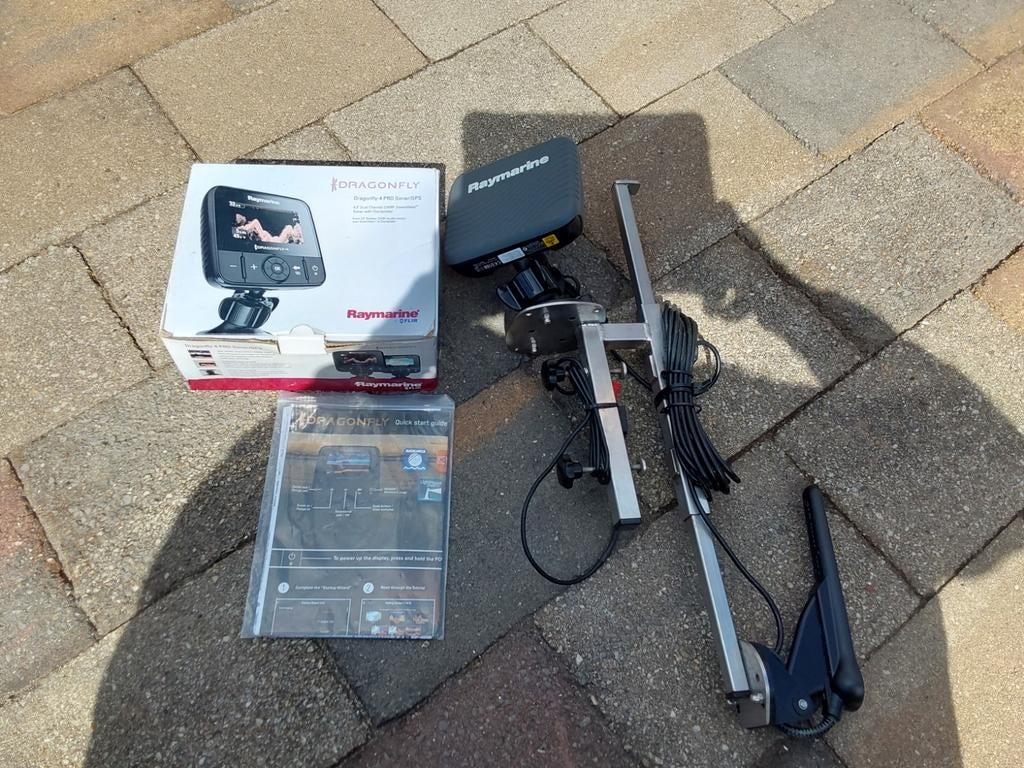 Raymarine Dragonfly fishfinder compleet, Ophalen of Verzenden