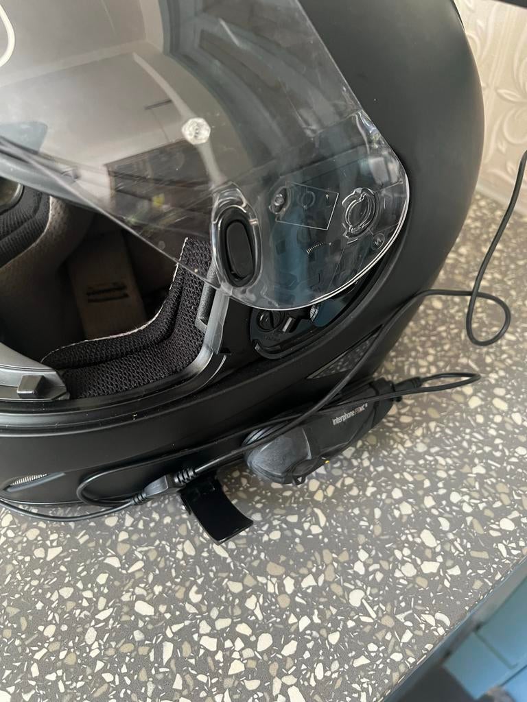HJC Systeemhelm met Interphone F5MC (2 stuks), Motoren, M, Systeemhelm, Heren, HJC