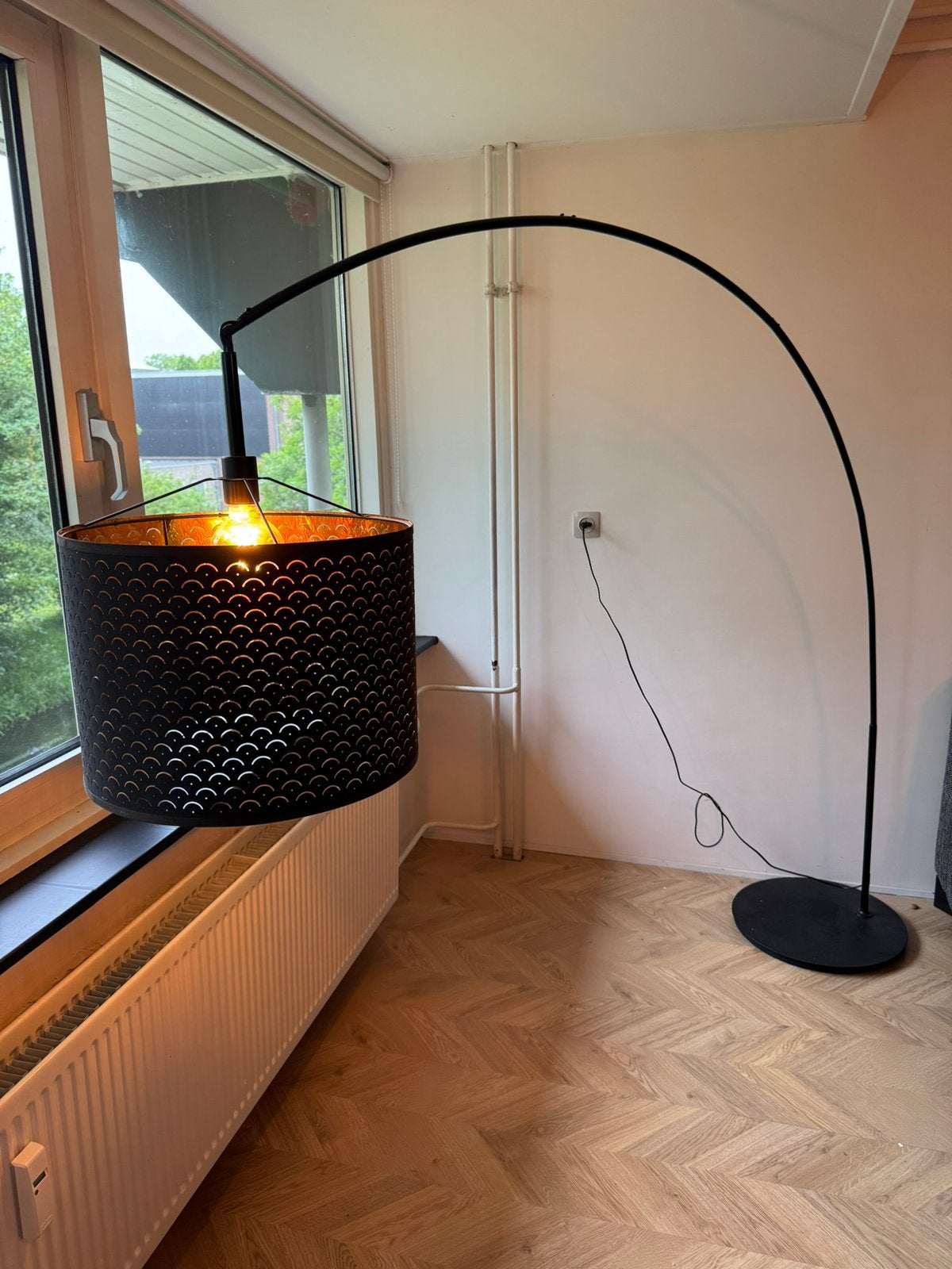 Lamp Staand, Ophalen, Zo goed als nieuw, Minder dan 100 cm