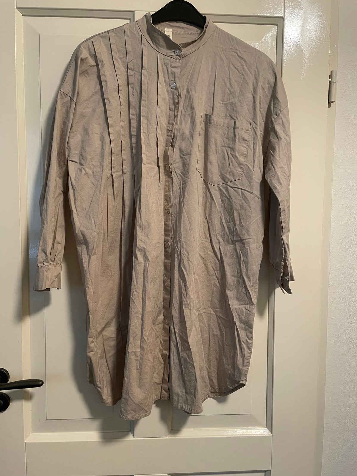 Lange blouse/tuniek in maat 52/54, Ophalen of Verzenden, Gedragen, Beige, Blouse of Tuniek