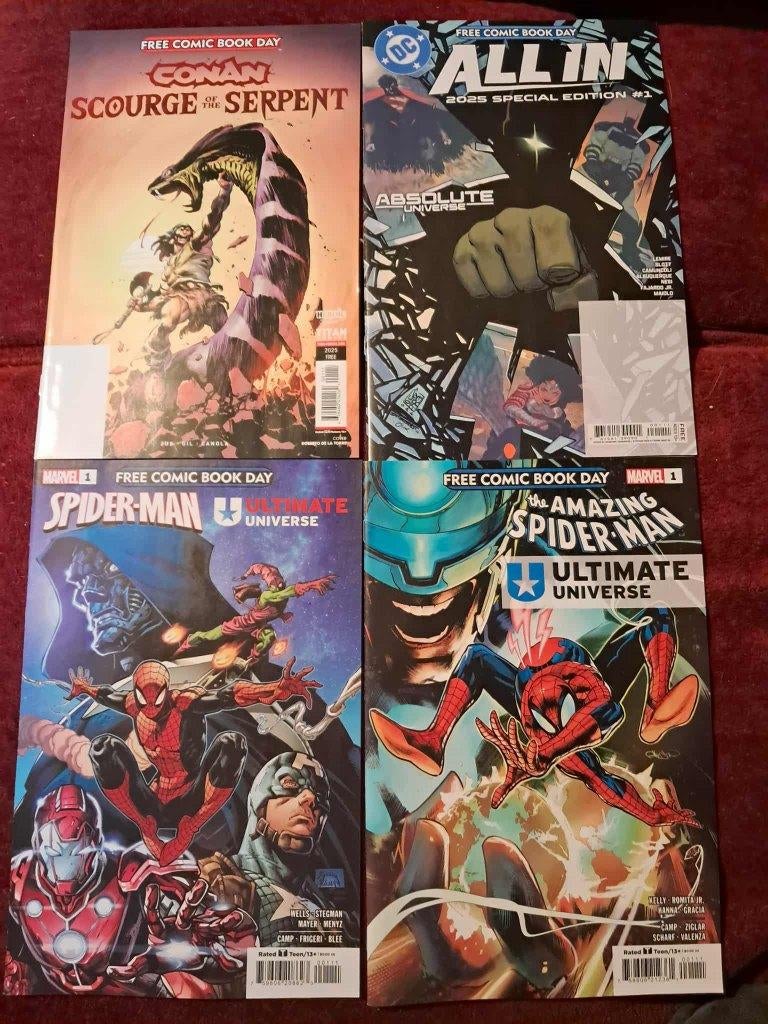 Div fcbd comics, Ophalen, Amerika, Nieuw, Diverse tekenaars en schrijvers