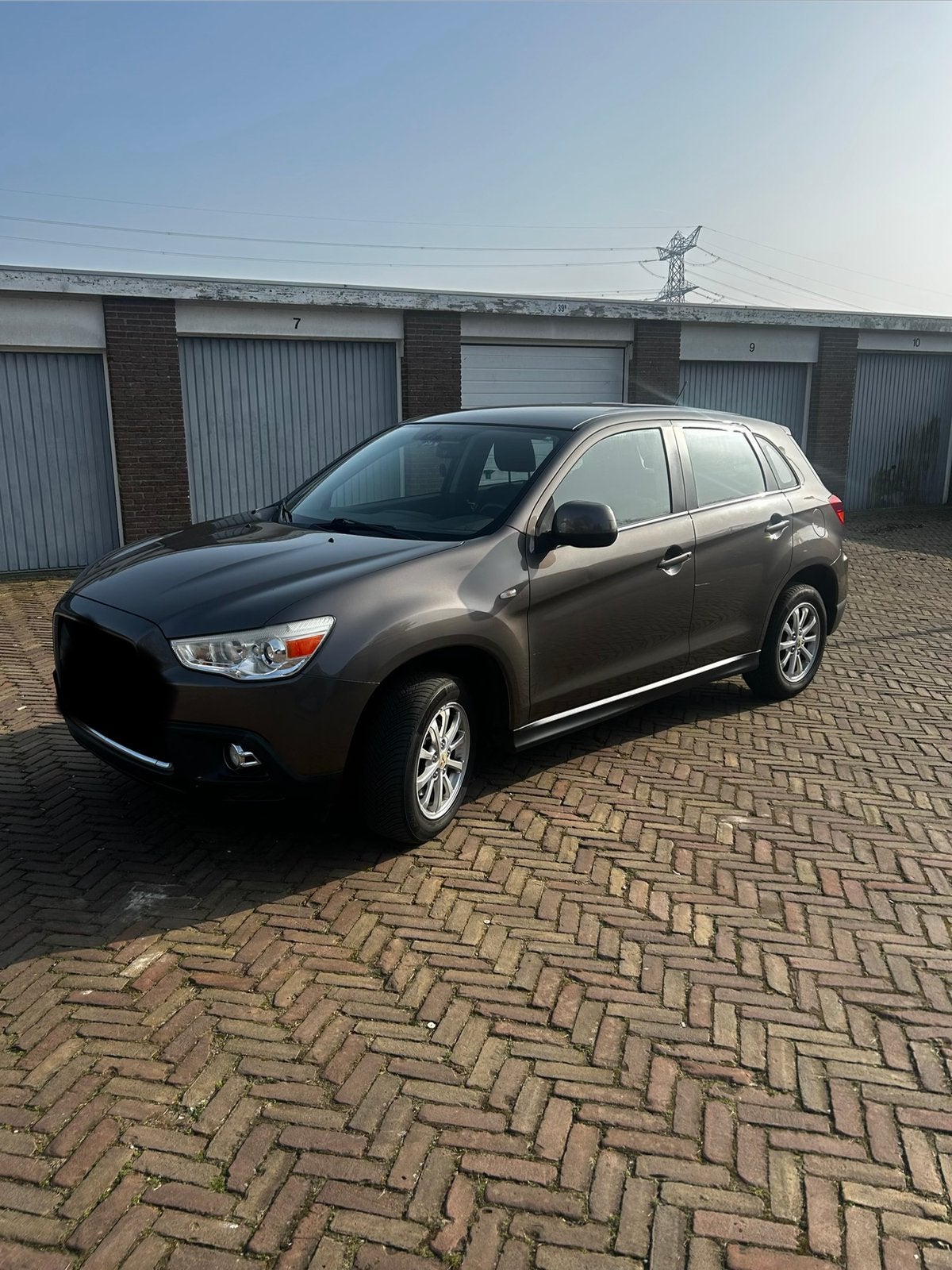 Mitsubishi ASX 1.6 86KW 2010 Bruin, Voorwielaandrijving, Zwart, 4 cilinders, Bruin