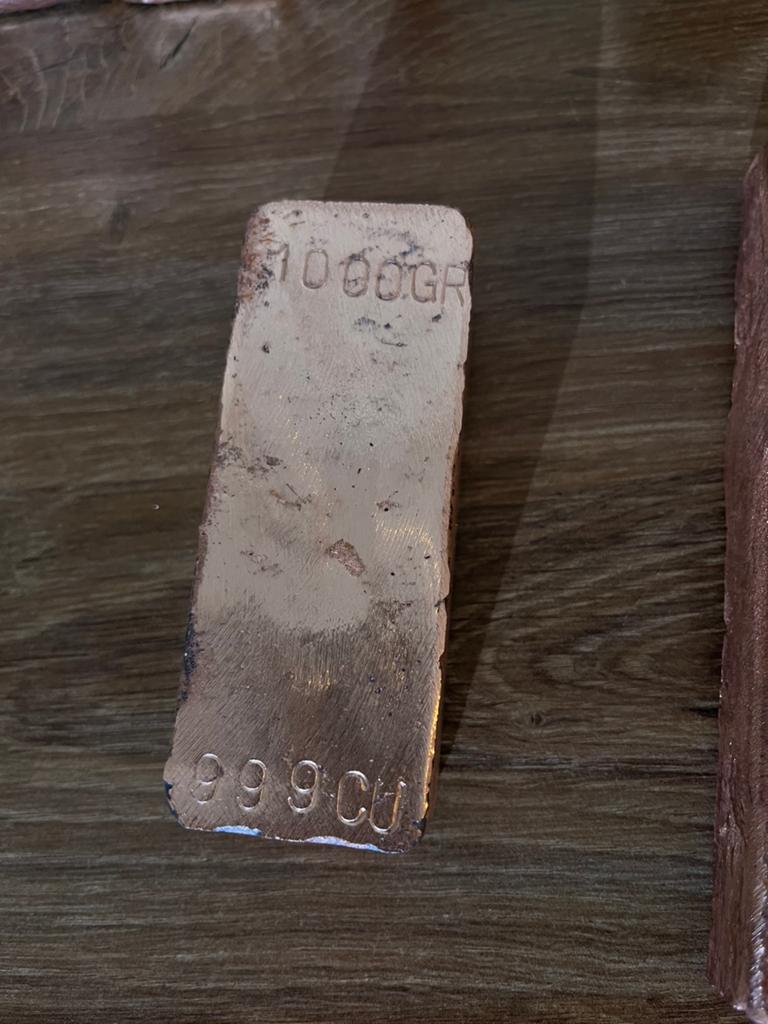 Koperbaren 1kg en 2kg - 999 CU ( per10kg), Ophalen of Verzenden, Koper