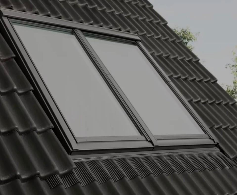 Velux 2 in 1 symmetrisch dakraam, Doe-het-zelf en Verbouw, Glas en Ramen, Gebruikt, Dakraam, 80 tot 120 cm, Minder dan 80 cm, Ophalen