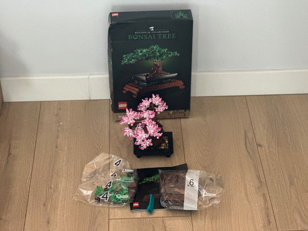 LEGO Botanical Bonsaiboompje 10281 | ZGAN | COMPLEET, Overige thema's, Lego, Ophalen of Verzenden, Zo goed als nieuw