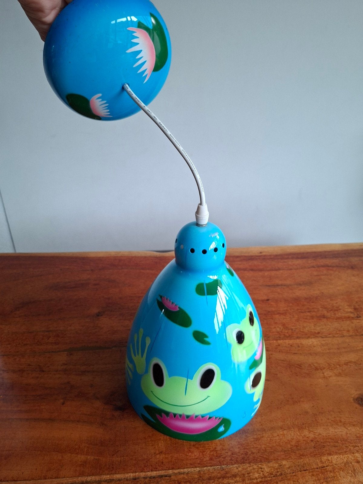 Pylones Kikker Lamp, Kindvriendelijk, Speels, Modern, Kunststof, Zo goed als nieuw, E27 (groot)