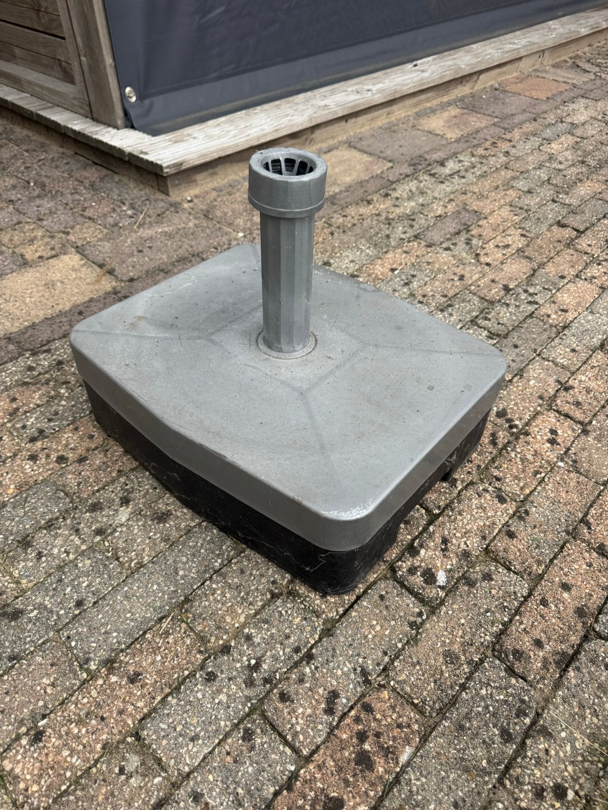 Parasolvoet met wieltjes, Ophalen, Gebruikt, Minder dan 1 meter, Parasolvoet
