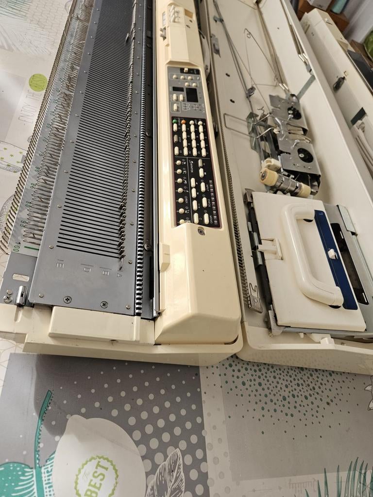 Breimachines Brother KH 965i +KR850, Hobby en Vrije tijd, Ophalen, Zo goed als nieuw, Breien, Machine