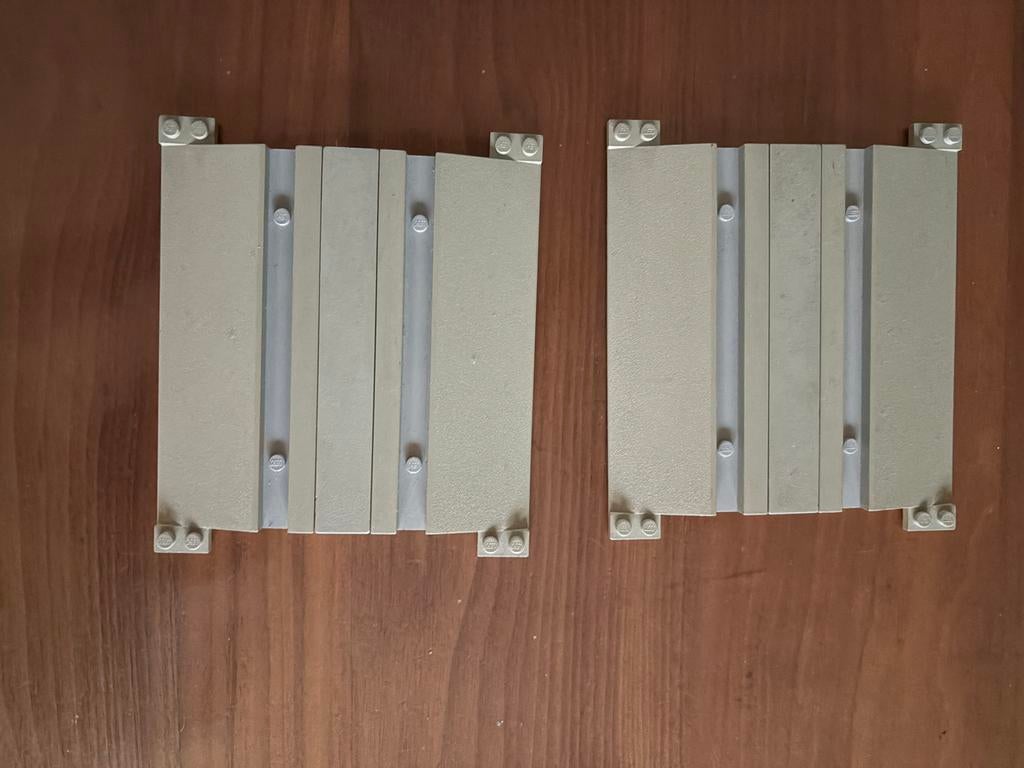 Lego 158 trein spoorwegovergang 2x, Gebruikt, Overige thema's, Lego, Accessoire