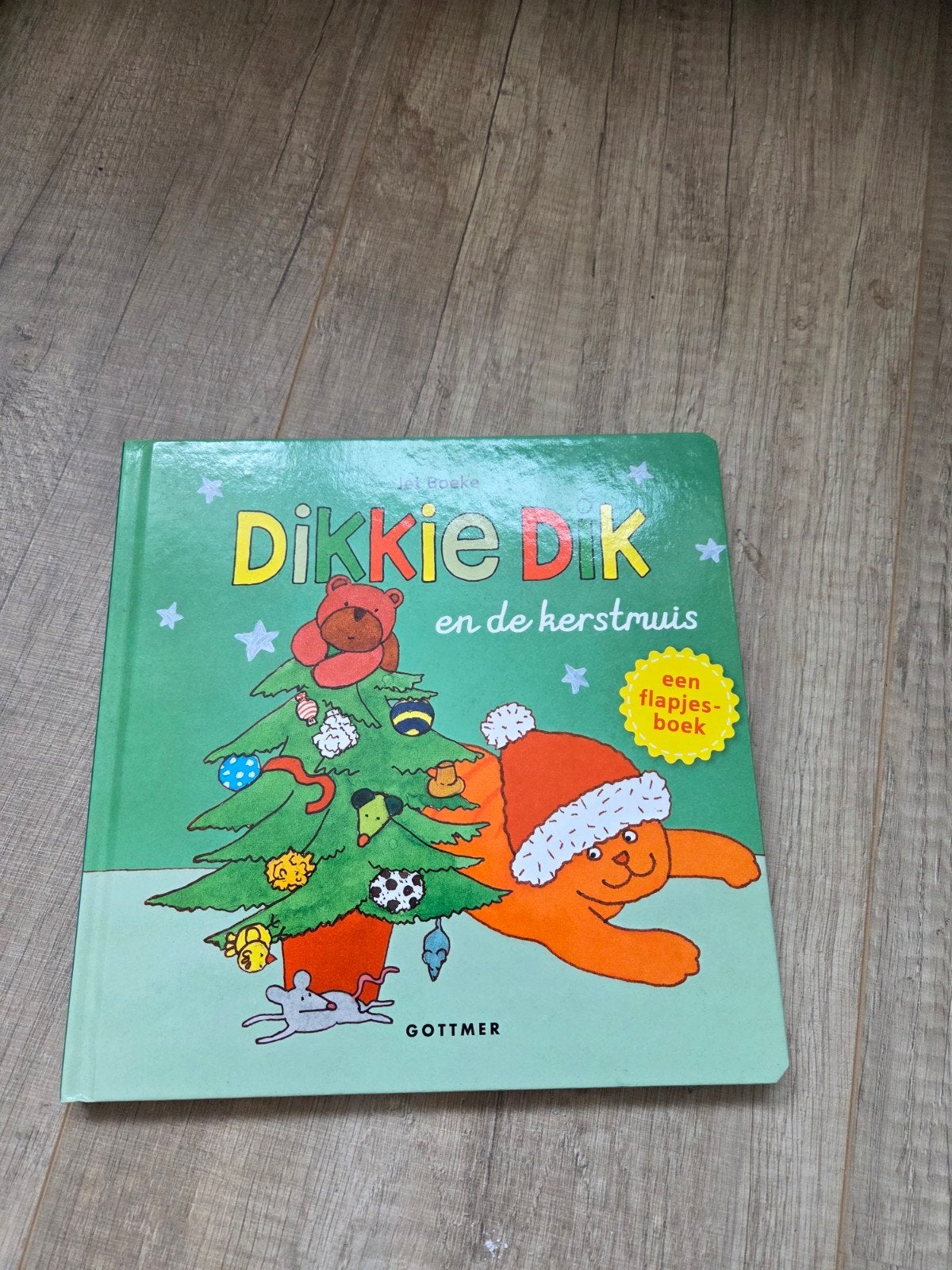 Dikkie Dik en de Kerstmuis - Een Flapjesboek, Boeken, Uitklapboek, Jet Boeke, Jongen of Meisje, Ophalen