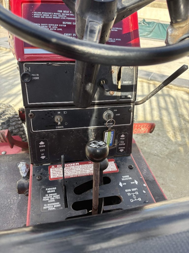 Wheel Horse 308-8 (Minitractor 8PK), Ophalen, Gebruikt, Wheel Horse, Elektrische starter