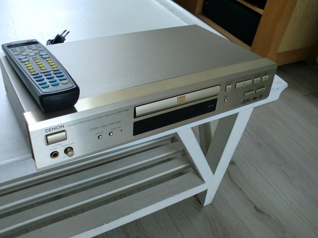 Denon DVD-1600 onderhoud gehad speelt 100% goed., Ophalen of Verzenden, Refurbished, Dvd-speler, Overige merken